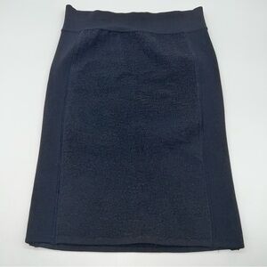 Tart Women’s Textured Front/Back Ribbed Sides Knee-Length Pencil Skirt-Size XS